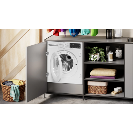 BOSCH WKD28490EU Εντοιχιζόμενο Πλυντήριο-στεγνωτήριο 8/5 kg 1400 στροφών BOSCH WKD28490EU Εντοιχιζόμενο Πλυντήριο-στεγνωτήριο 8/5 kg 1400 στροφών